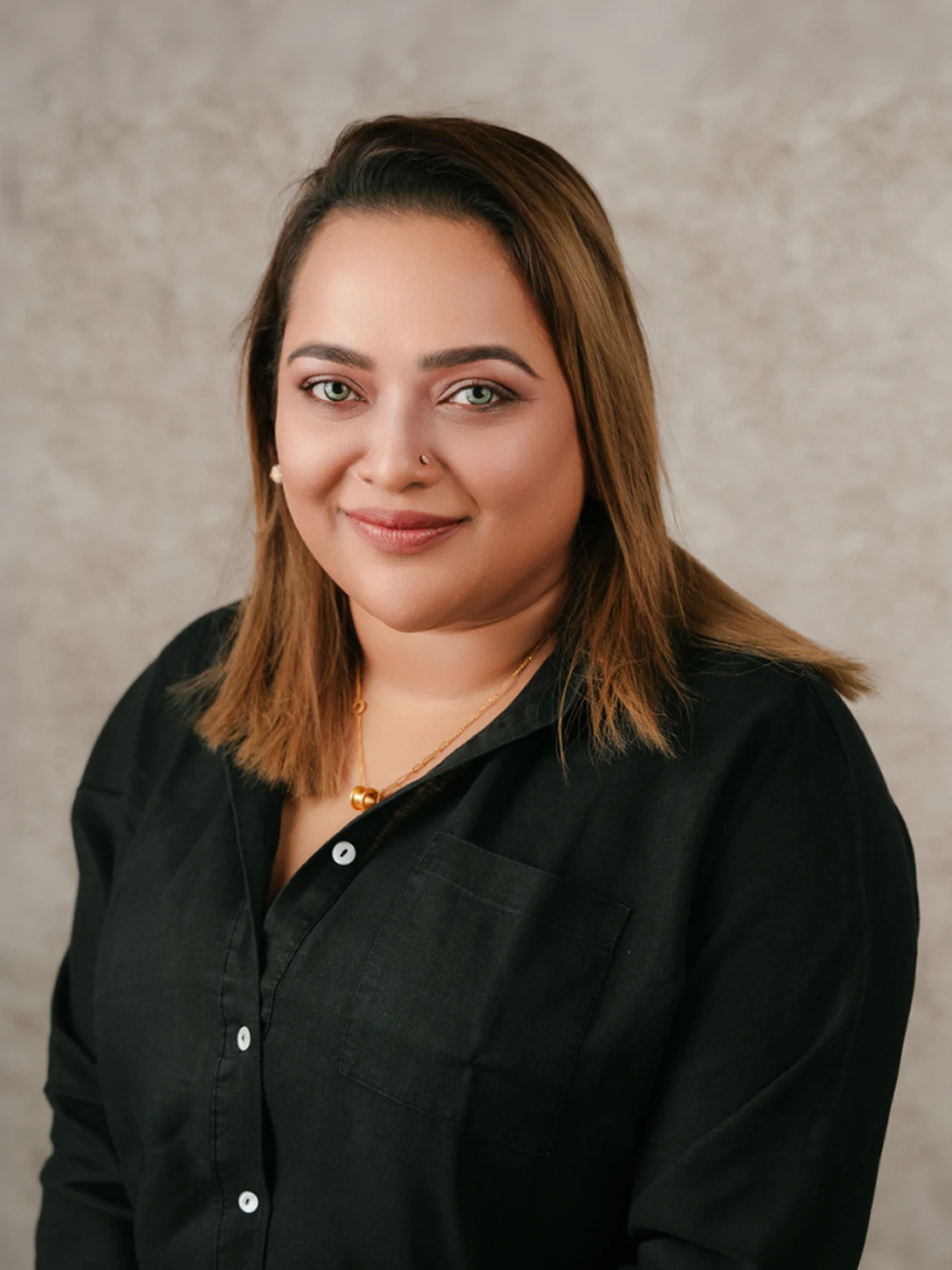 Portrait of Nusrat Shova, COO of Cottage Home Care and Founder & CEO of Care Guide